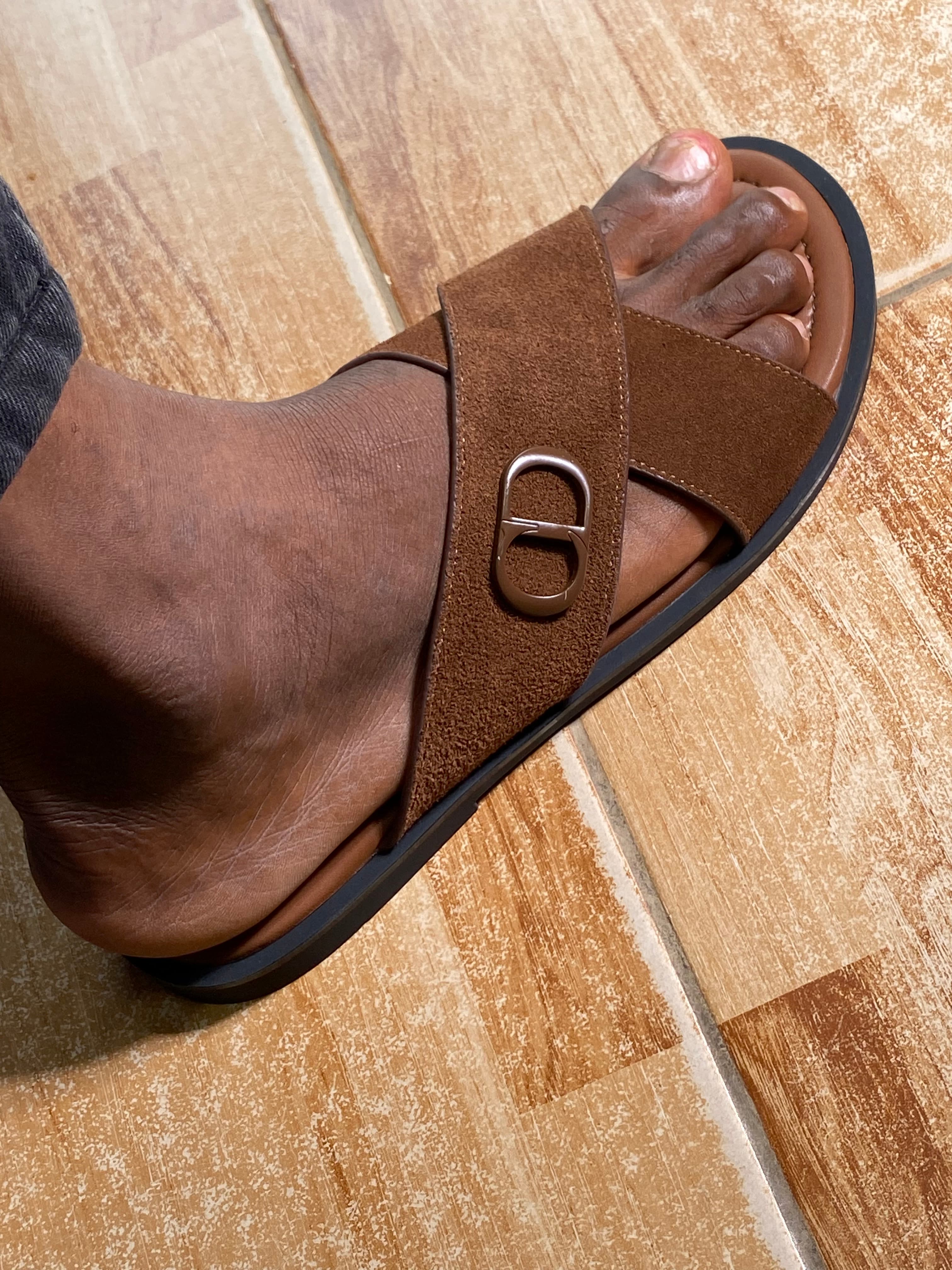 Brown Dior Slippers 