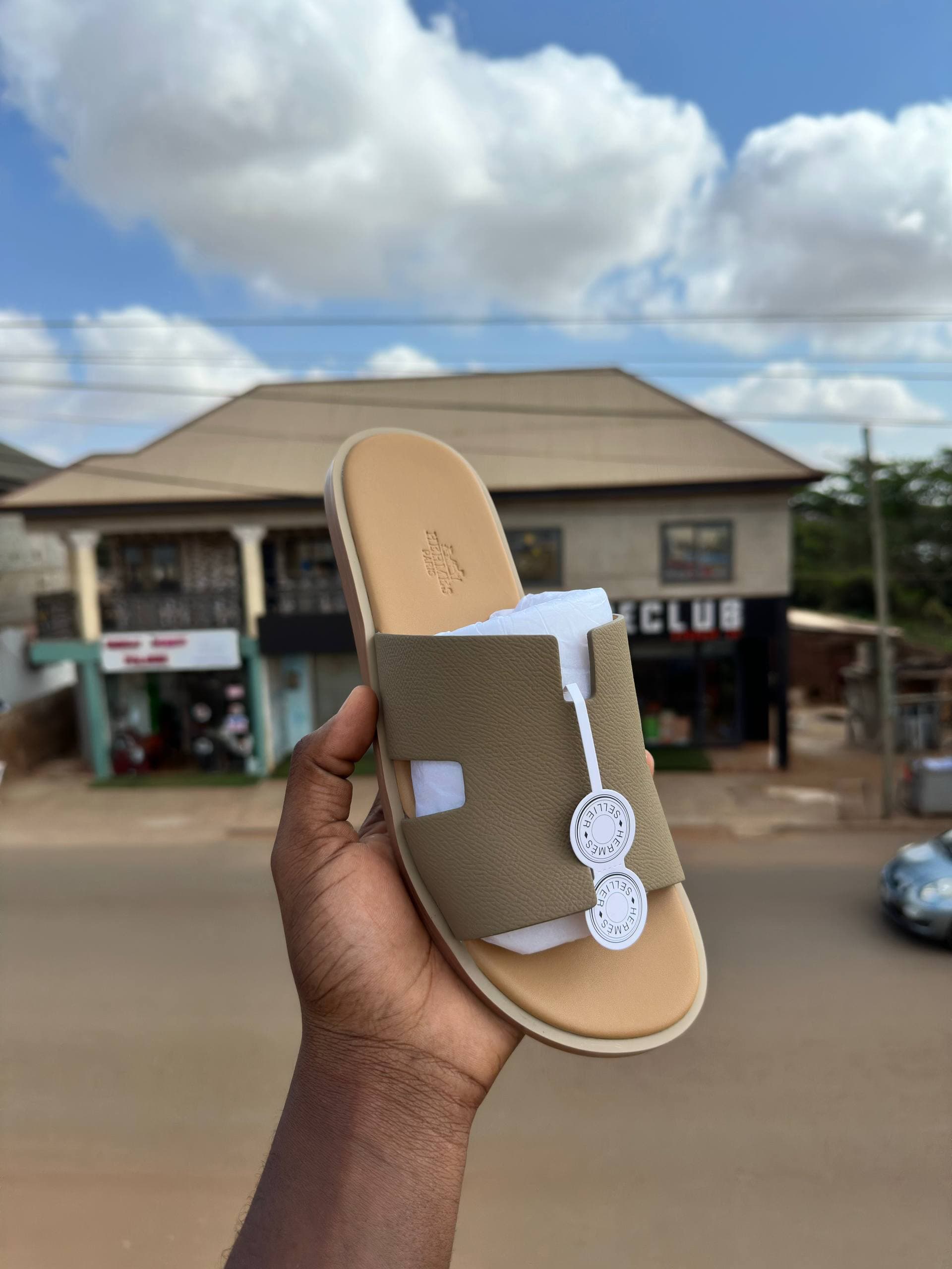 Hermes slipper